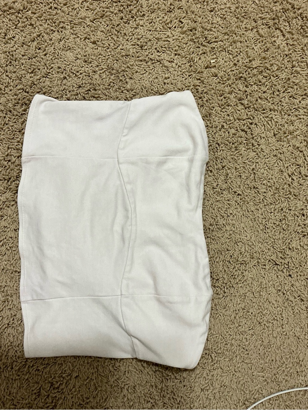 a new day White Strapless Bandage Tube Top